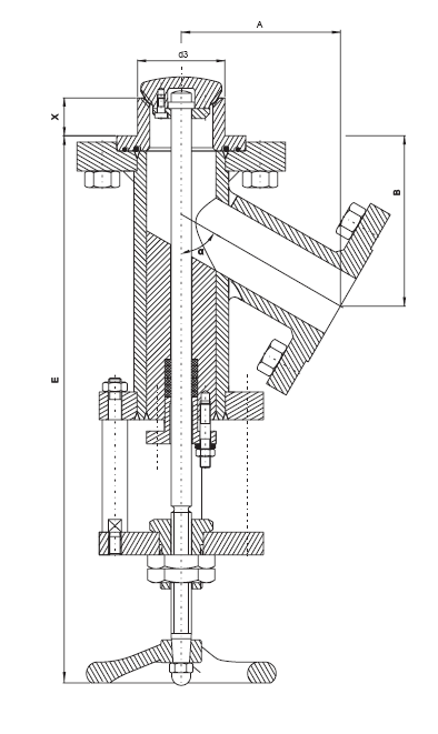BA10 Izpustni ventili - Tank Bottom Valve - Bodenventile